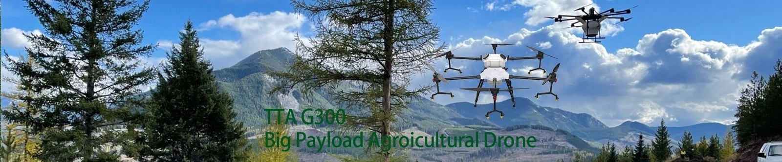 Drone de pulverização de pesticidas