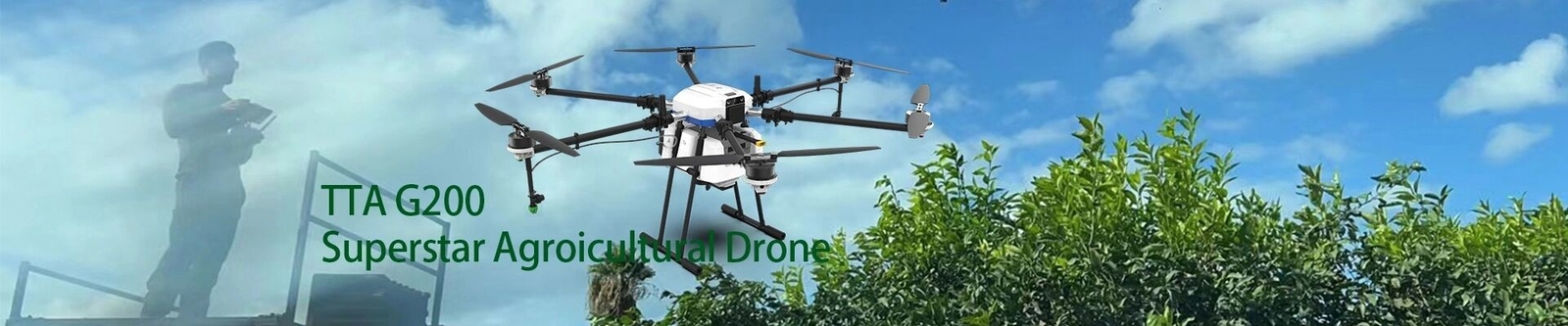 Drones de pulverização de culturas