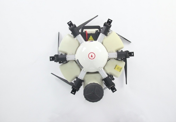 Drone de pulverização de culturas de 10L com altitude mínima e raio de operação remoto