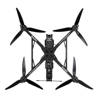 TPU Material Drones Agrícolas Drone de pulverização de culturas preciso com distância entre eixos de 435 mm