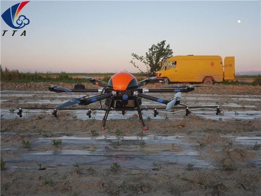 Drones de pulverização de culturas certificados ISO9001 de alta precisão