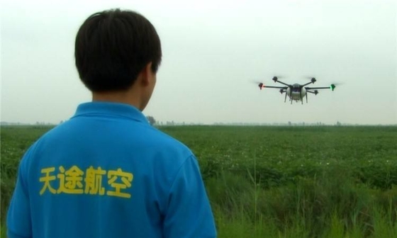 10 kg/L Setor de pulverização de carga útil Forma M6E1-10L Câmara Pesticida Drone Helicóptero Uav