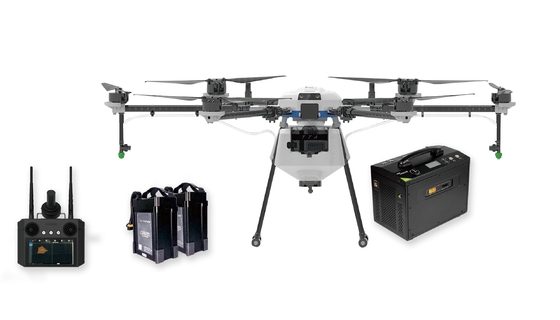 Programa autônomo Operar Drone de Proteção de Plantas com Forma de pulverização de setor TPU