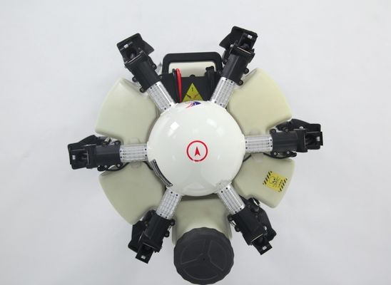 10 kg Carga útil Agricultura Drone de pulverização de pesticidas com material TPU