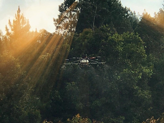 10 kg de carga útil Drone pulverizador agrícola para proteção de culturas e pulverização de pesticidas