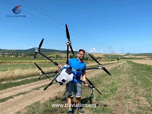 36 Pulverizador de drones de hélice de plástico de carbono para pulverizar UAV líquido contido