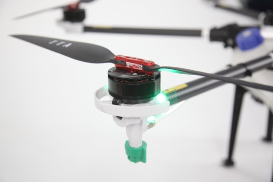 Rtk / Gnss Frequência banda de pulverização de pesticidas Uav Drone com 12000 W de duração de voo