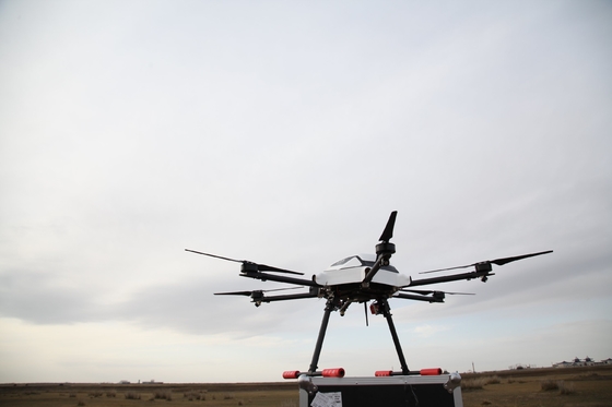 Controle remoto de pragas Autopilot GPS Drone com desinfetante líquido