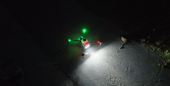 Drone de grande carga útil de pulverização agrícola