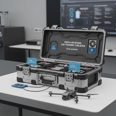 Modular Design UAV Training Toolbox com posicionamento exato RTK e resistência ao vento Nível 7 para depuração de drones