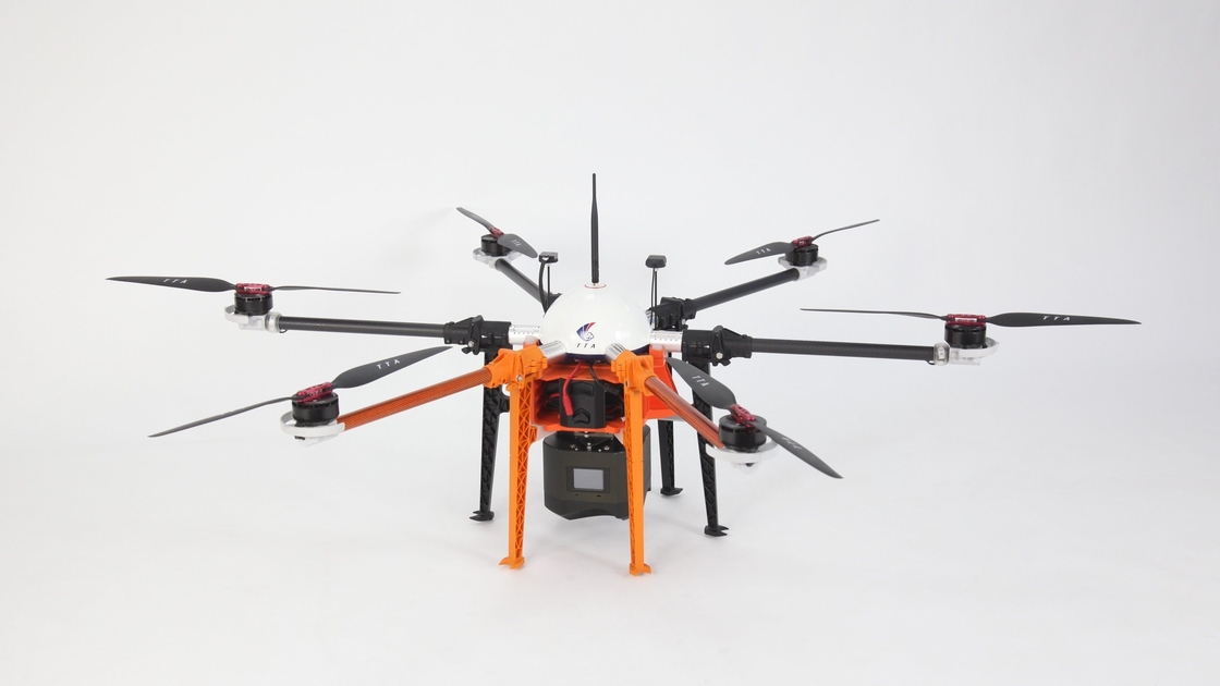 M6E-EDU 6 Axis Agri Uav Pulverizadora Agricola Fertilizante Drone para pulverização agrícola
