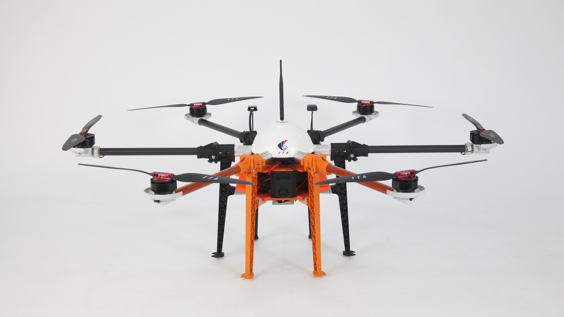 Tta M6e Edu 10L Carga útil Agricultura Uav Drone Sprayer Impermeável Tempo máximo de voo 25-30min