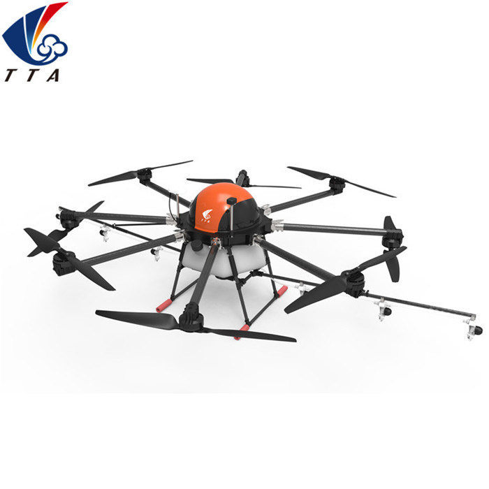 Tta M6e G300 Drone de pulverização agrícola de seis eixos 30L Certificado ISO9001 para agricultura