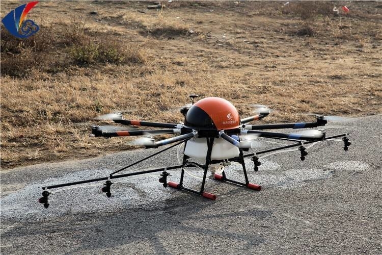 1 peça Min.Order Tta 20L/Kg Carga útil Helicóptero de pulverização agrícola com controlo remoto